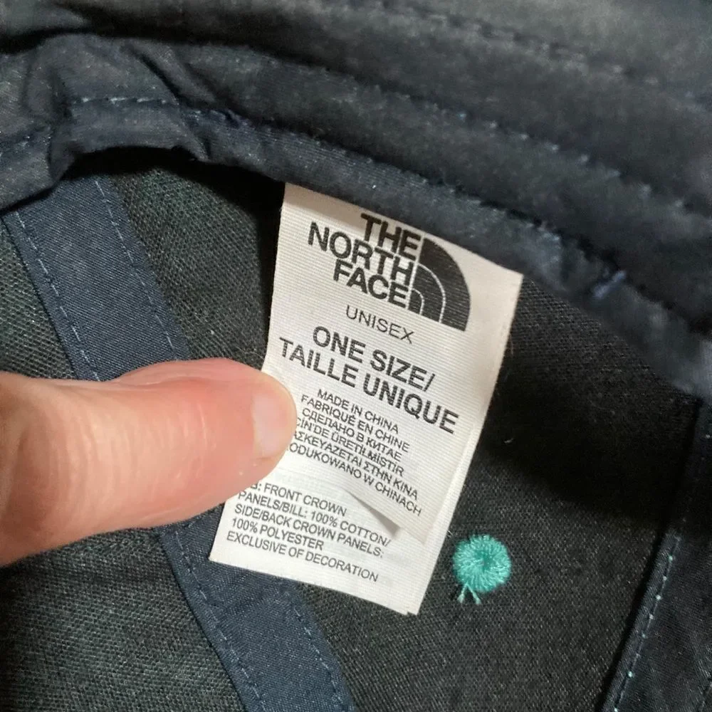 The North Face Expedition Baseball Cap turquoise, blue trucker cap